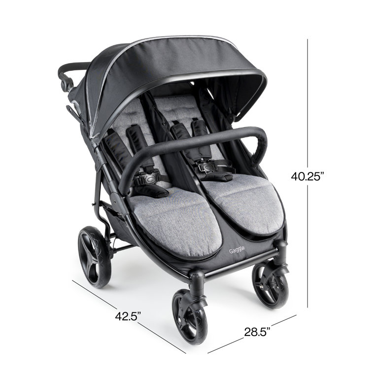 Graco duoglider clearance folded dimensions